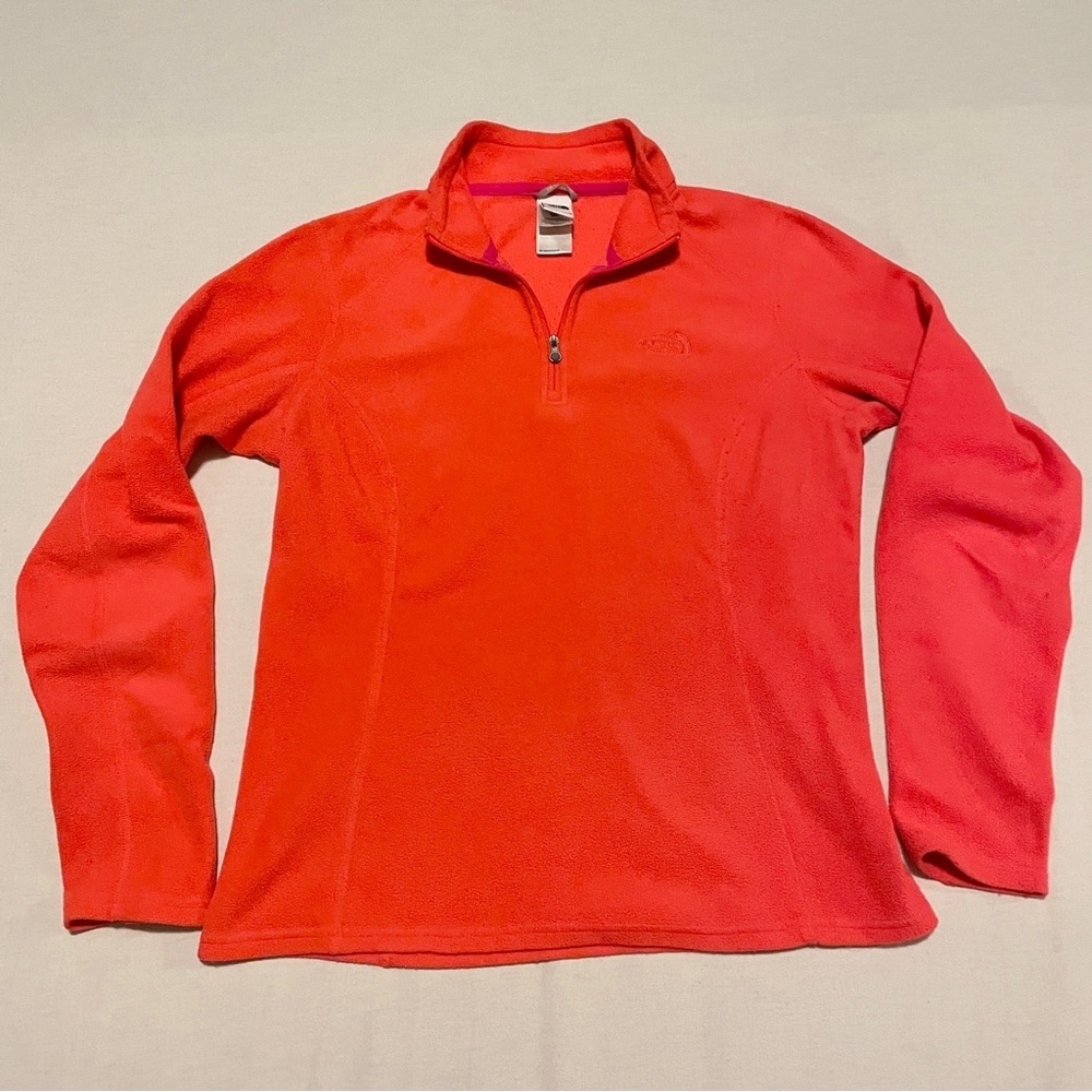 The North Face TKA 100 Polartec Fleece 1/4 Zip Pullover M/L